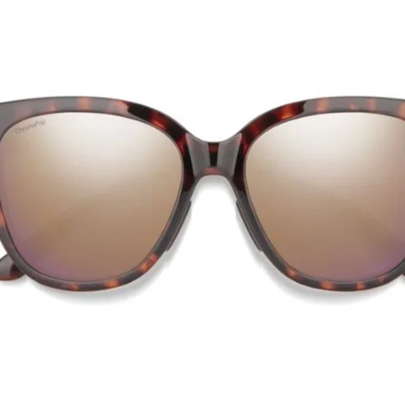 Smith Era Sunglasses Tortoise Frame w/ChromaPop Polarized Rose Gold New in Box - Picture 2 of 12